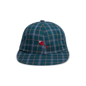 Boné Class Polo Hat Pipa Plaid Green 