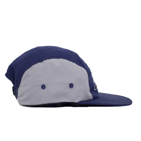 Boné Classic Five Panel Colors Azul Cinza