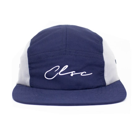 Boné Classic Five Panel Colors Azul Cinza