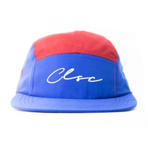 Boné Classic Five Panel Colors Vermelho Azul