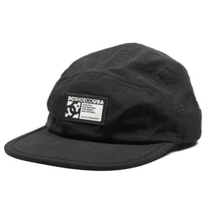 Boné Dc Shoes Five Panel  Athletic Skateboard Black