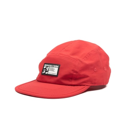 Boné Dc Shoes Five Panel  Athletic Skateboard Red