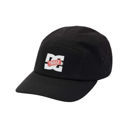 Boné Dc Shoes Five Panel AW Flagile Strapback Black 