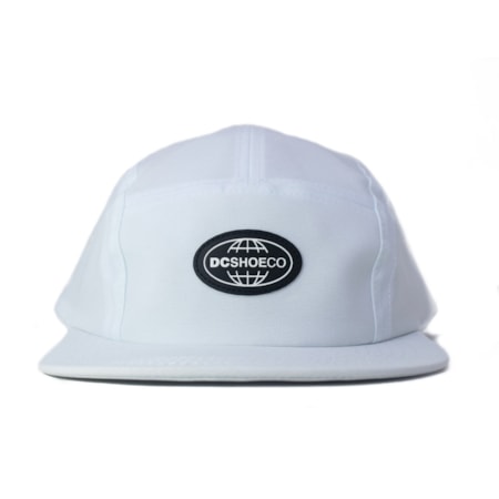 Boné Dc Shoes Five Panel Big Sign Branco