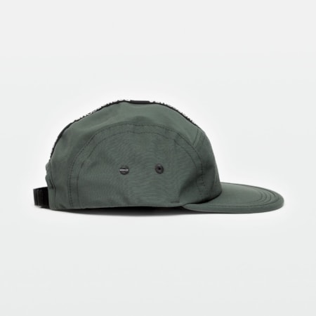 Boné Dc Shoes Five Panel Black Strap Cinza