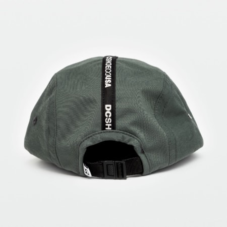 Boné Dc Shoes Five Panel Black Strap Cinza