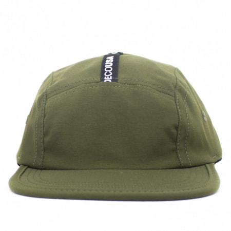 Boné Dc Shoes Five Panel Black Strap Verde