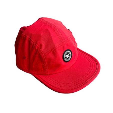 Boné Dc Shoes Five Panel Corpo Vermelho