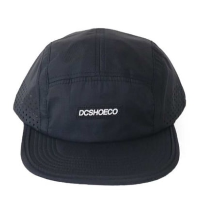 Boné Dc Shoes Five Panel Evolve Camp Preto