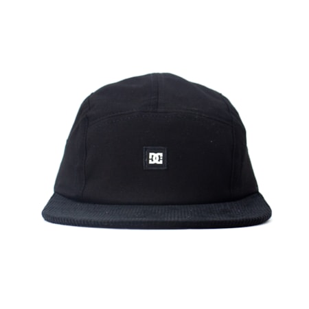 Bone Dc Shoes Five-panel Premium Iris Preto