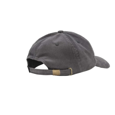 Boné Disturb Dad Hat Cursive Corduroy Dark Grey