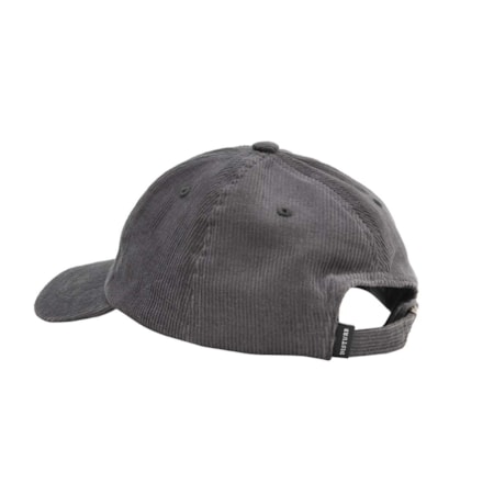 Boné Disturb Dad Hat Cursive Corduroy Dark Grey