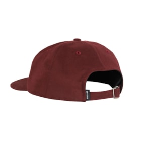 Boné Disturb DSTRB Jeans 6-Panel In Burgundy 