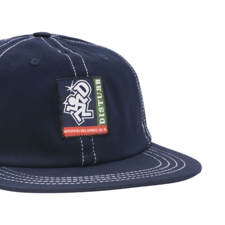 Boné Disturb Fine Line 6-Panel Navy 