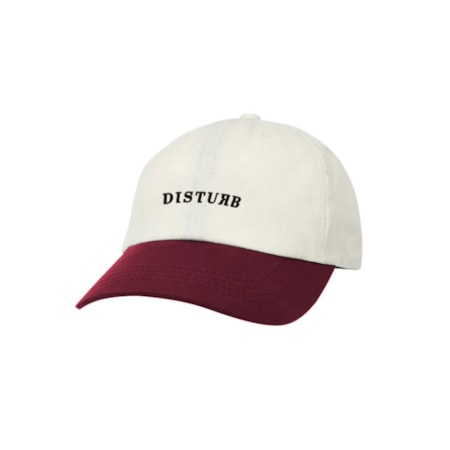 Boné Disturb Holiday Dad Hat Off White Red