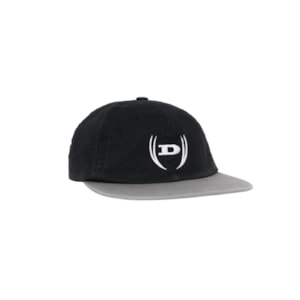 Boné Disturb Washed 6-Panel Black 