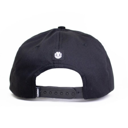 Boné Element knusten Snapback Preto