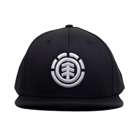 Boné Element knusten Snapback Preto