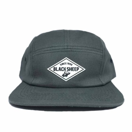 Boné Five Panel Black Sheep Classic Since 1999 Chumbo