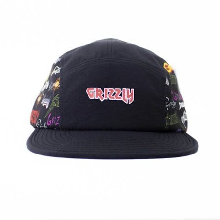 Boné Grizzly Grizzfest Five Camper Hat I20GRB28 Black