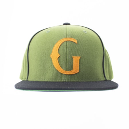 Bone Grizzly Native Snapback Verde