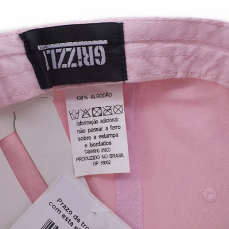 Boné Grizzly Og Bear Dad Hat Pink SMB1635A01B  