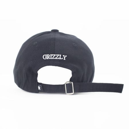 Bone Grizzly Og Bear Logo Dad hat Preto