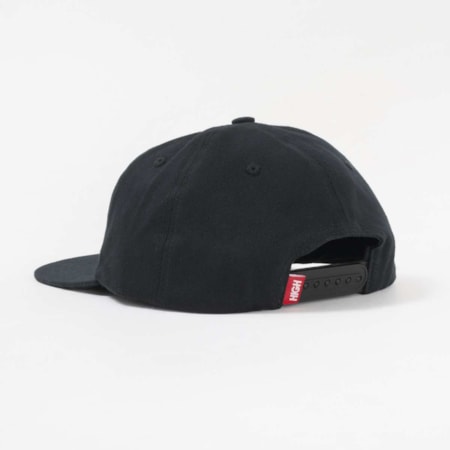 Boné High 6 Panel Comet Black