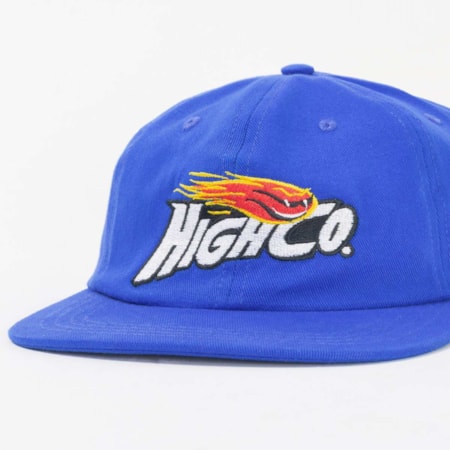 Boné High 6 Panel Comet Blue