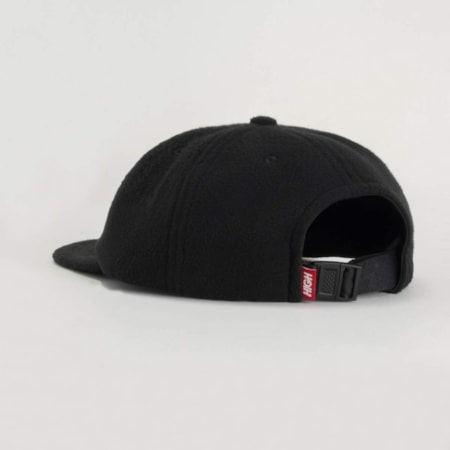 Boné High Company Fleece 6 Panel Inflated Black