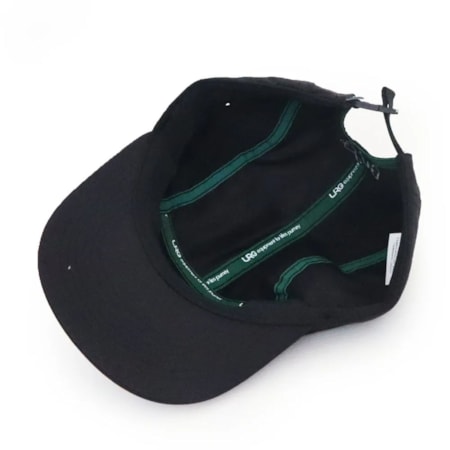 Boné Lrg 5 Panel Feed The Animals Black