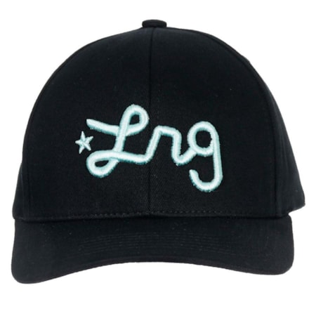 Boné Lrg Western Cursive Preto