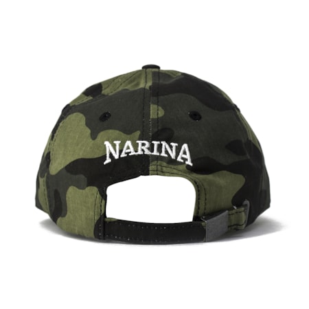 Bone Narina Aba Curva Pixador Camuflado Claro