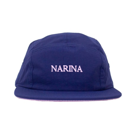 Boné Narina Five Panel Basic Narina Azul