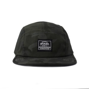 Bone Narina Five Panel Camuflado Escuro