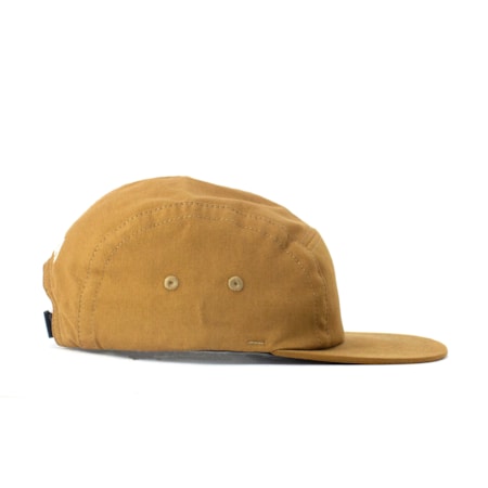 Bone Narina Five Panel Classic Logo Borracha Marrom