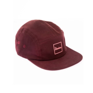 Boné Narina Five Panel Signature Vinho Rosa