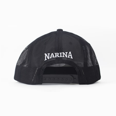 Bone Narina Trucker Preto/vinho