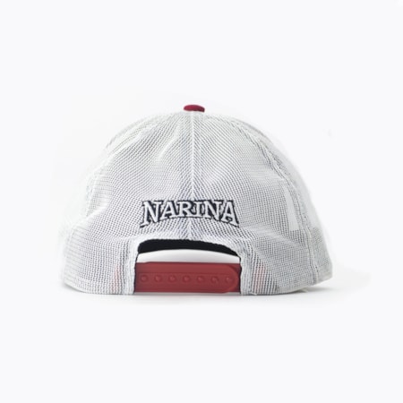 Bone Narina Trucker Vermelho/branco