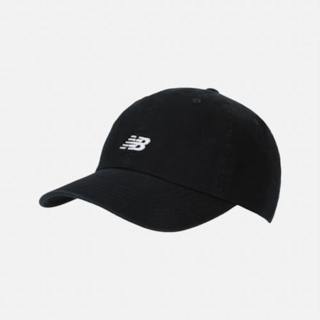 Boné New Balance 6 Panel Classc Preto
