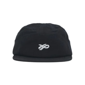 Boné Ous 5 Panel Hevea Black Reflex 