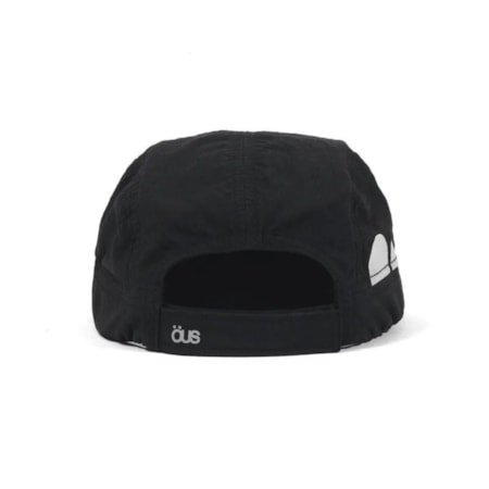 Boné Ous 5 Panel Hevea Black Reflex 