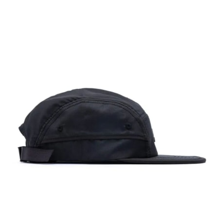 Boné Ous 5 Panel Phibo Ripstop Noturno Preto