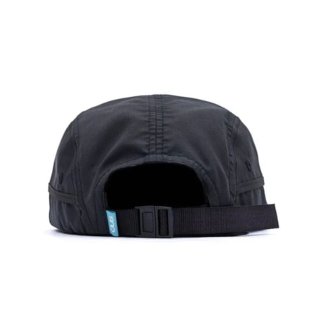 Boné Ous 5 Panel Phibo Ripstop Noturno Preto