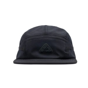 Boné Ous 5 Panel Phibo Ripstop Noturno Preto