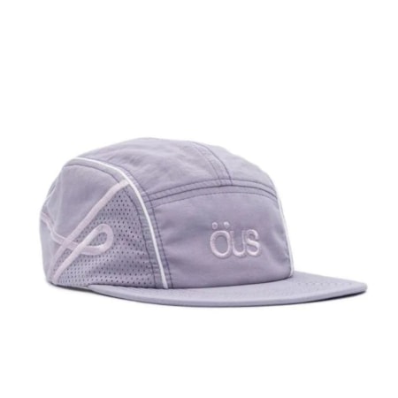 Boné Ous Five Panel Click Fili Lilas