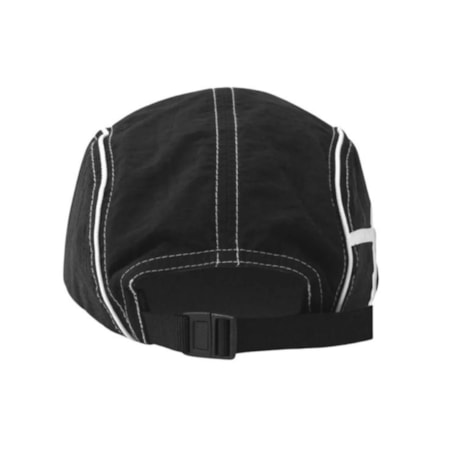 Boné Ous Five Panel Fili Preto