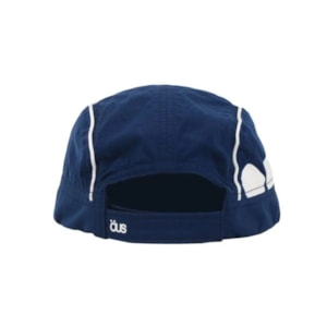 Boné Ous Five Panel Hevea Fluente Azul Marinho Boné Ous Five Panel Hevea Fluente Azul Marinho