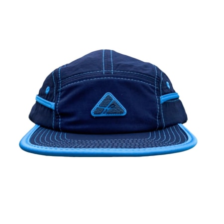 Boné Ous Five Panel Phibo All Blue