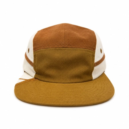 Boné Ous Five Panel Phibo Brown 